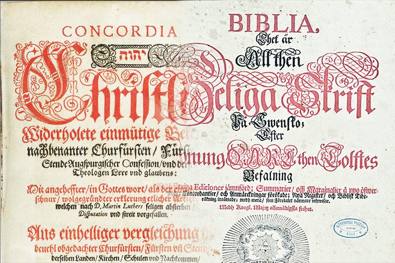 Att vara bunden vid Bibeln eller den lutherska bekännelsen?!