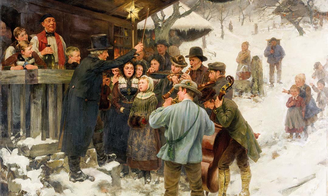 Christmas carols och de fromma sångerna